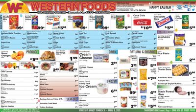 Western Foods Flyer March 31 to April 6