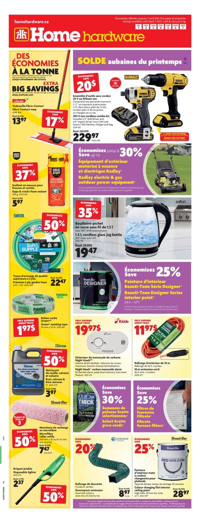 Home Hardware (QC) Flyer April 1 to 7
