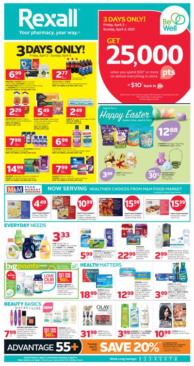 Rexall (West) Flyer April 2 to 8