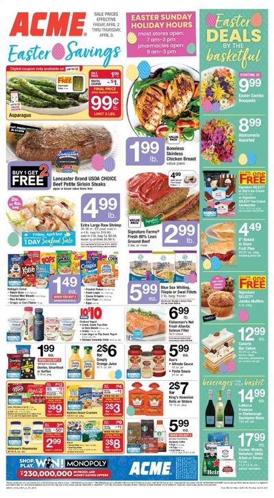ACME Weekly Ad Flyer April 2 to April 8 ACME Weekly Ad Flyer April 2 to April 8