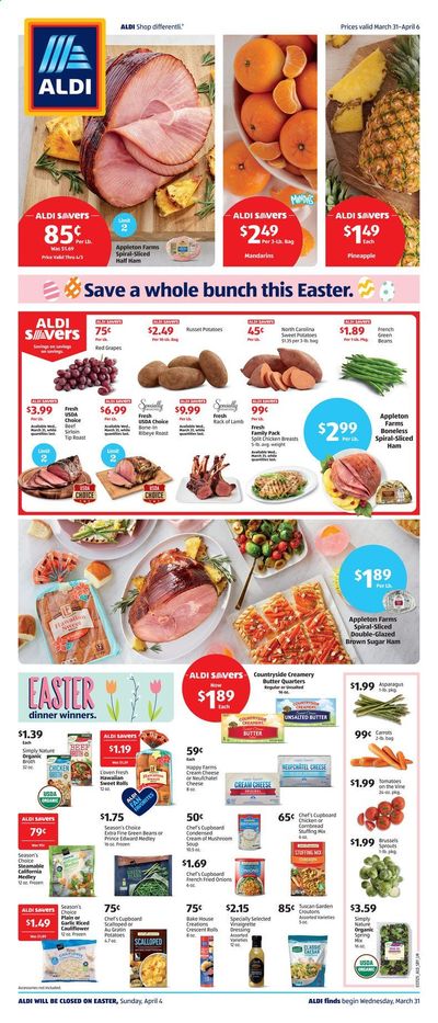 ALDI (NC, SC, VA, WV) Weekly Ad Flyer March 31 to April 6