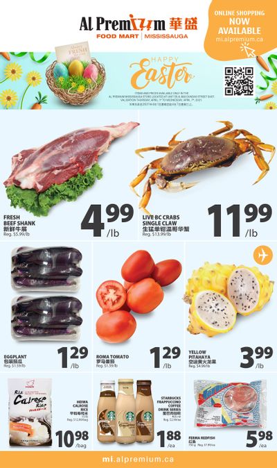 Al Premium Food Mart (Mississauga) Flyer April 1 to 7