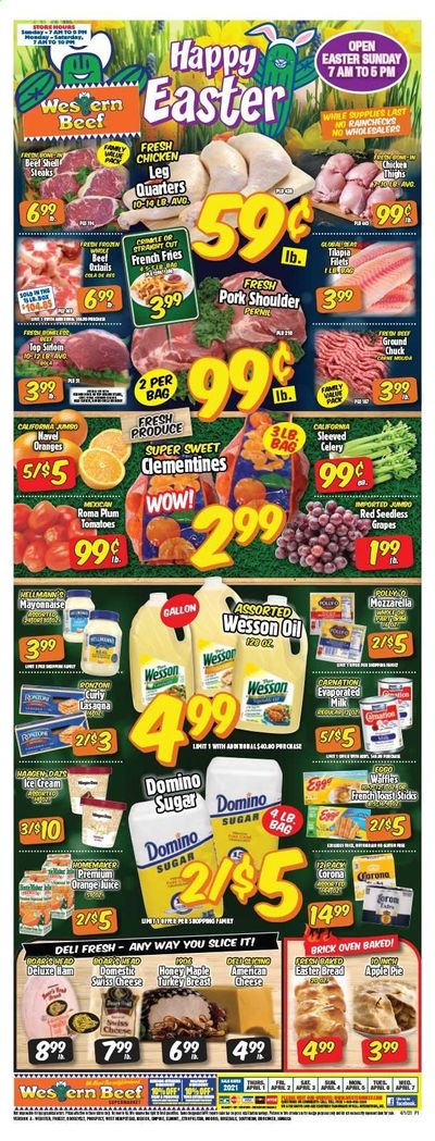Western Beef Weekly Ad Flyer April 1 to April 7 Western Beef Weekly Ad Flyer April 1 to April 7