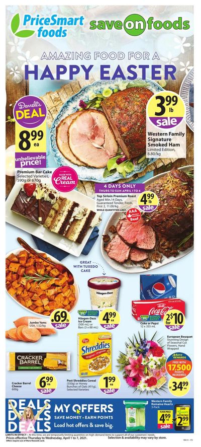 PriceSmart Foods Flyer April 1 to 7