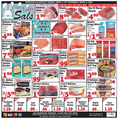 Sal's Grocery Flyer April 2 to 8