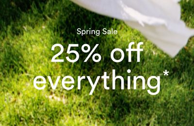 Treat yourself, our Spring Sale is HERE! 25% off Everything!