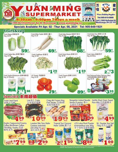Yuan Ming Supermarket Flyer April 2 to 8