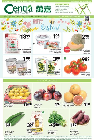 Centra Foods (North York) Flyer April 2 to 8