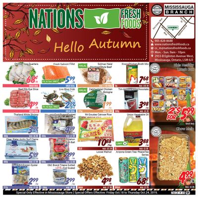 Nations Fresh Foods (Mississauga) Flyer October 18 to 24