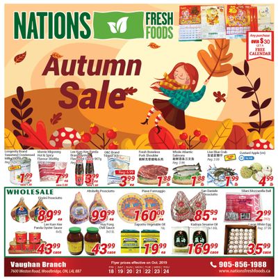 Nations Fresh Foods (Vaughan) Flyer October 18 to 24