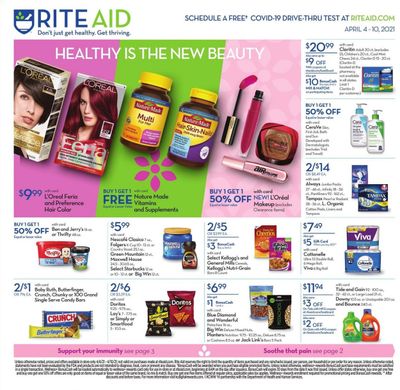 RITE AID Weekly Ad Flyer April 4 to April 10