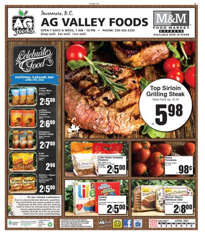 AG Foods Flyer April 2 to 8