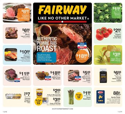Fairway Market (CT, NJ, NY) Weekly Ad Flyer April 2 to April 8