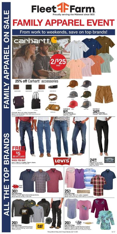 Fleet Farm Weekly Ad Flyer April 2 to April 10