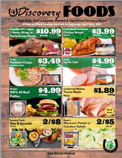 Discovery Foods Flyer April 4 to 10