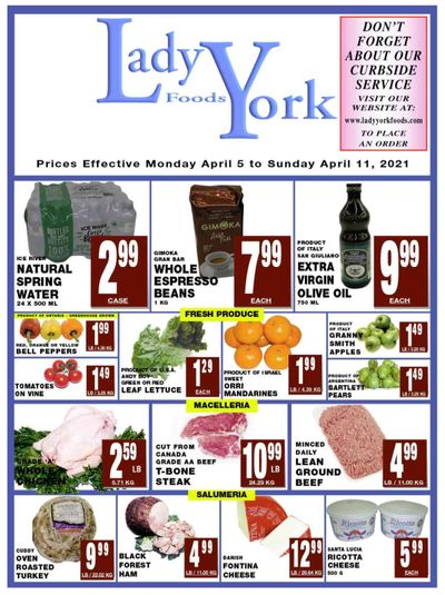 Lady York Foods Flyer April 5 to 11