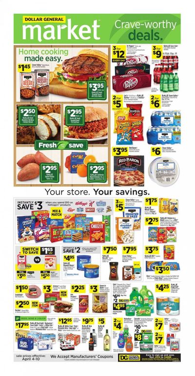 Dollar General (NV) Weekly Ad Flyer April 4 to April 10
