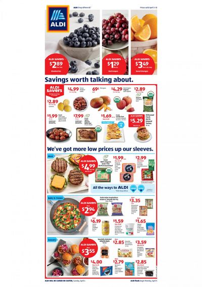 ALDI Weekly Ad Flyer April 5 to April 10