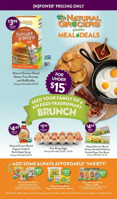 Natural Grocers Weekly Ad Flyer April 1 to April 30
