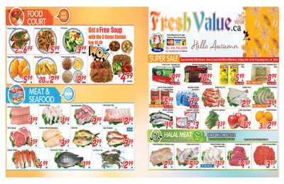 Fresh Value Flyer October 18 to 24