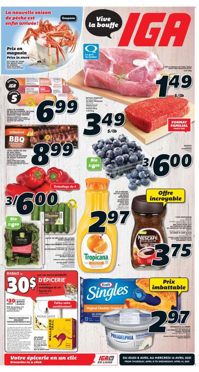 IGA (QC) Flyer April 8 to 14