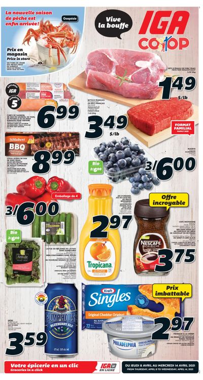 IGA (NB) Flyer April 8 to 14