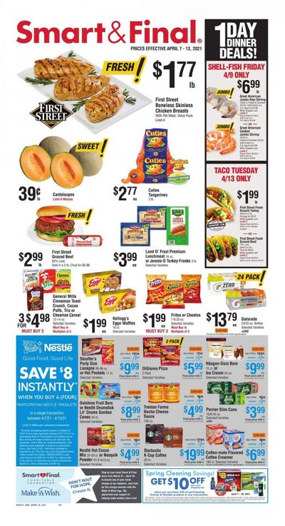 Smart & Final (AZ, CA, NV) Weekly Ad Flyer April 7 to April 13