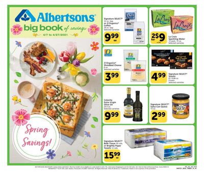 Albertsons Weekly Ad Flyer April 7 to April 27