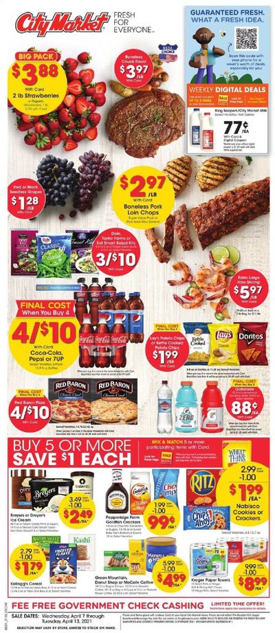 City Market (CO, NM, UT, WY) Weekly Ad Flyer April 7 to April 13