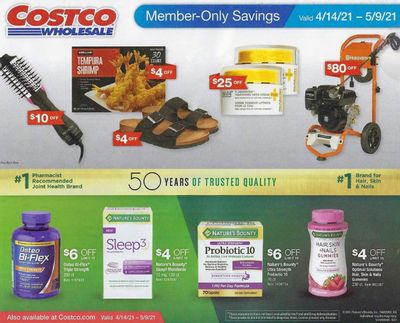 Costco Weekly Ad Flyer April 14 to May 9