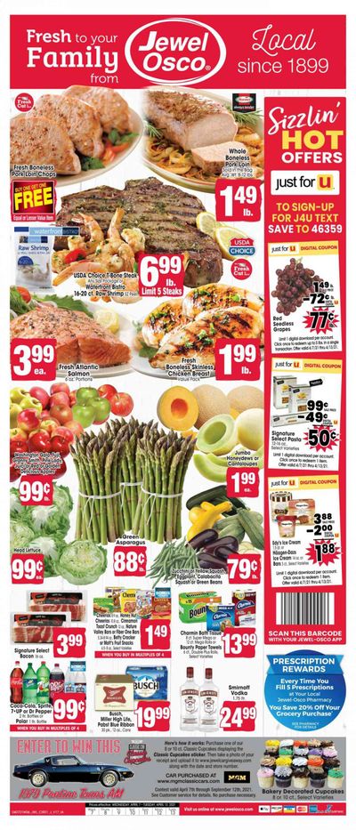 Jewel Osco (IA) Weekly Ad Flyer April 7 to April 13