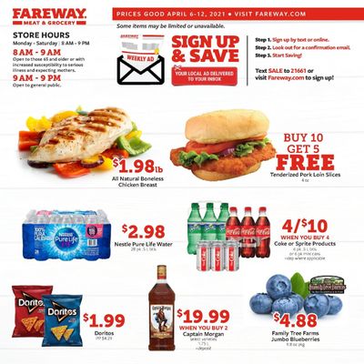 Fareway (IA, IL, MN, MO, NE, SD) Weekly Ad Flyer April 6 to April 12