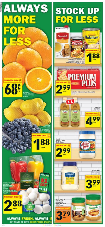 Food Basics Flyer April 8 to 14