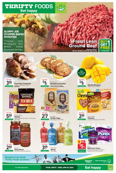 Thrifty Foods Flyer April 8 to 14