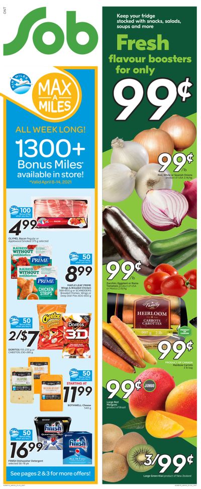 Sobeys (ON) Flyer April 8 to 14