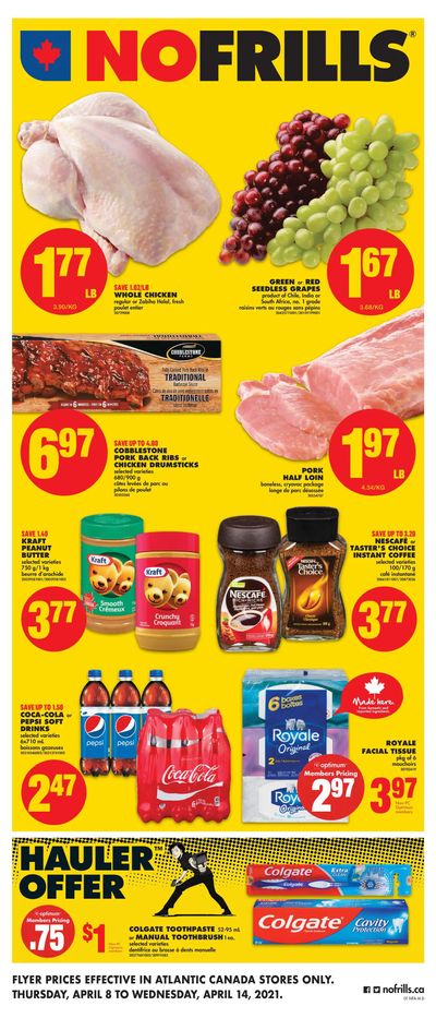 No Frills (Atlantic) Flyer April 8 to 14