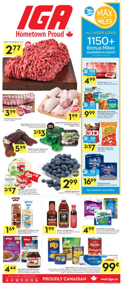 IGA (AB) Flyer April 8 to 14