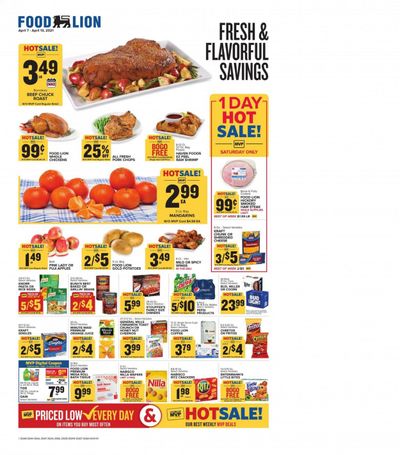 Food Lion (GA) Weekly Ad Flyer April 7 to April 13