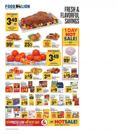 Food Lion (PA) Weekly Ad Flyer April 7 to April 13