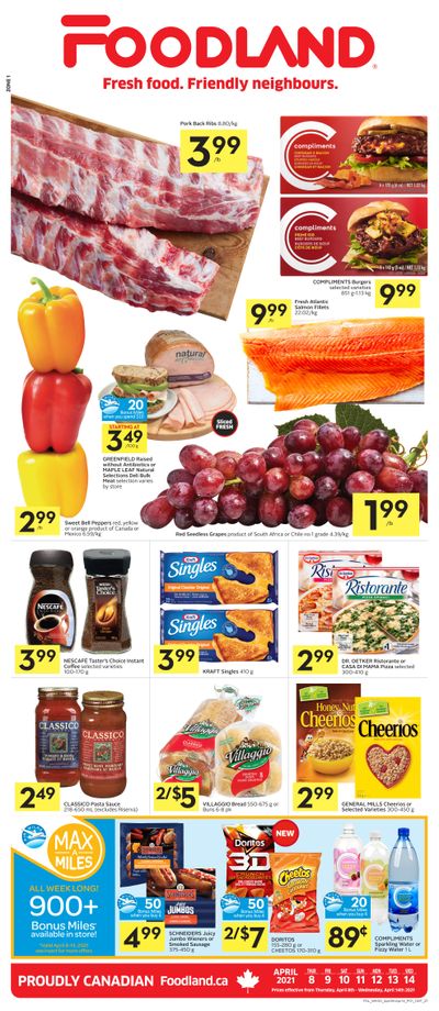 Foodland (ON) Flyer April 8 to 14