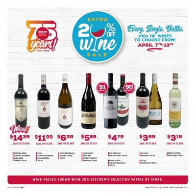 Grocery Outlet Weekly Ad Flyer April 7 to April 13