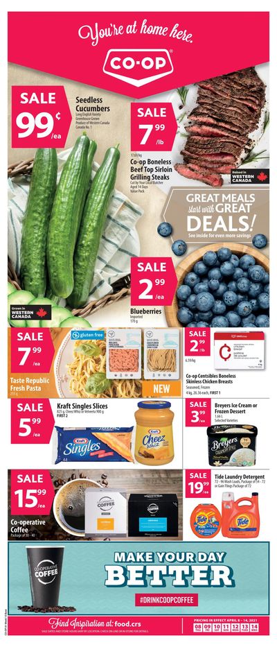 Co-op (West) Food Store Flyer April 8 to 14