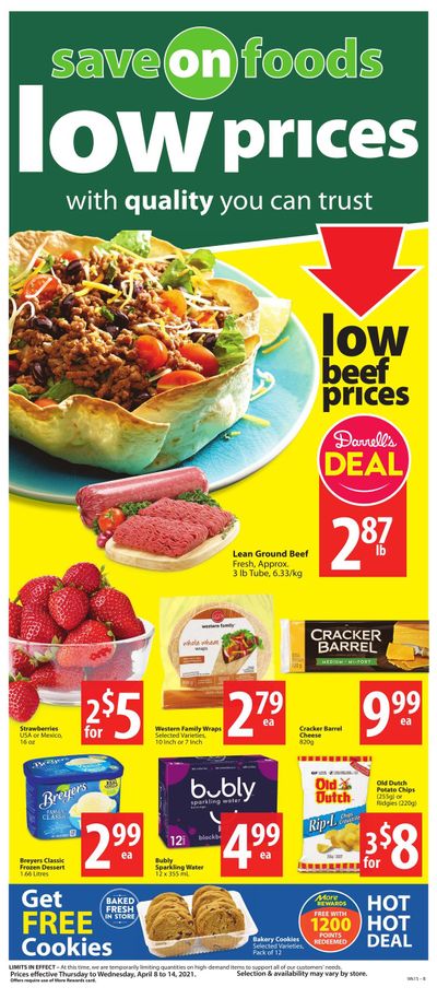 Save on Foods (AB) Flyer April 8 to 14