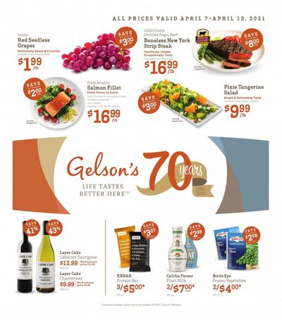 Gelson's Weekly Ad Flyer April 7 to April 13