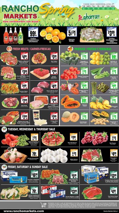 Rancho Markets Weekly Ad Flyer April 6 to April 12