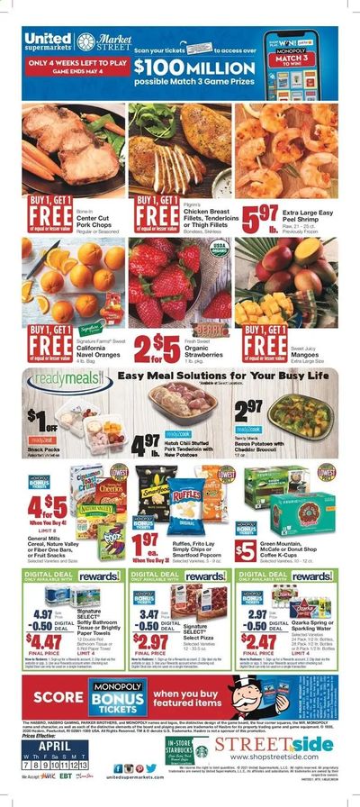 United Supermarkets Weekly Ad Flyer April 7 to April 13