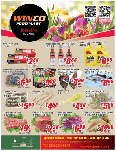 WinCo Food Mart (HWY 7) Flyer April 8 to 14