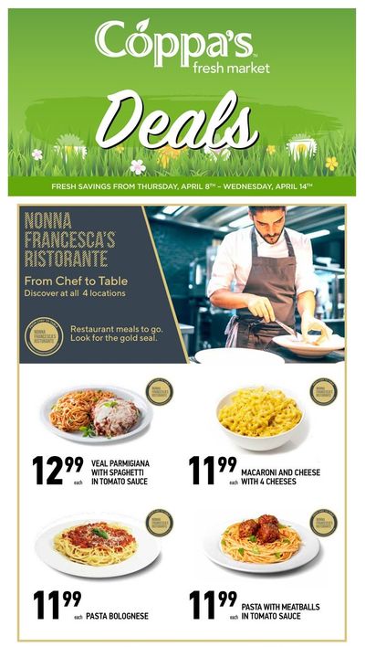 Coppa's Fresh Market Flyer April 8 to 14