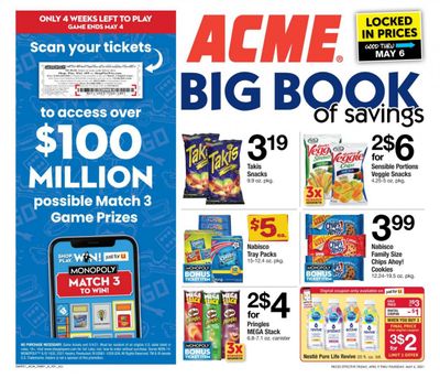 ACME Weekly Ad Flyer April 9 to May 6