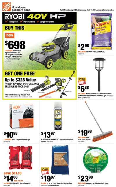 Home Depot (BC) Flyer April 8 to 14